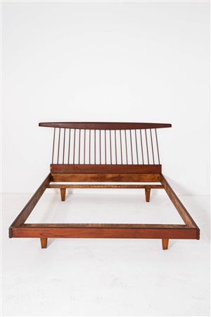 GEORGE NAKASHIMA. Wooden bed