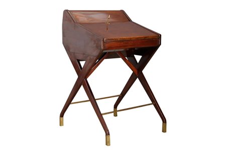 OSVALDO BORSANI (Attr.). Wooden bar cabinet