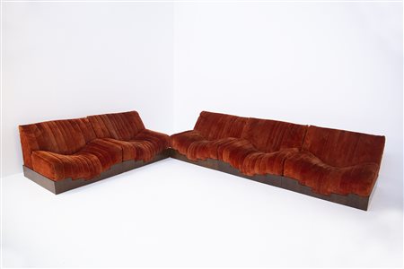 FRIGERIO. Five Sanfrancisco armchairs 