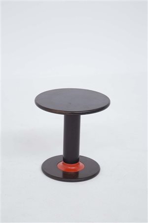 ETTORE SOTTSASS. Wooden Rocchetto table. 1964