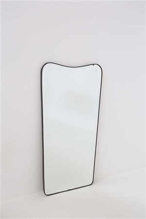 Brass mirror. Italy. 1950s.