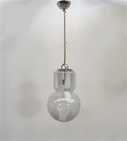 Murano glass chandelier. MAZZEGA. 1970s