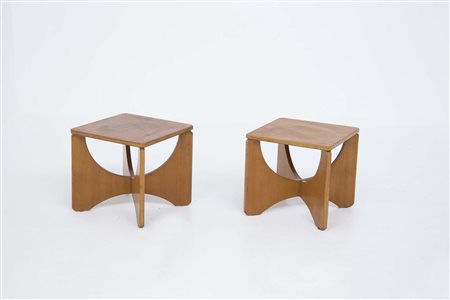 HERMAN MILLER. Two coffee tables. 1950s