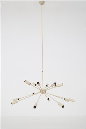 GINO SARFATTI. Chandelier. ARTELUCE