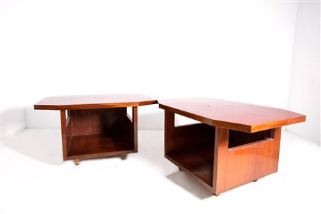 VITO SANGIRARDI. Wooden console table. 1950s