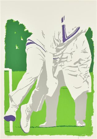 Daniele Fissore CRICKET litografia su carta, cm 70x50; es. 88/125 firma
