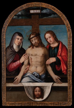 Pieta' with Virgin and Saint John