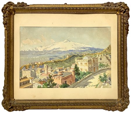 Etna vista da Taormina