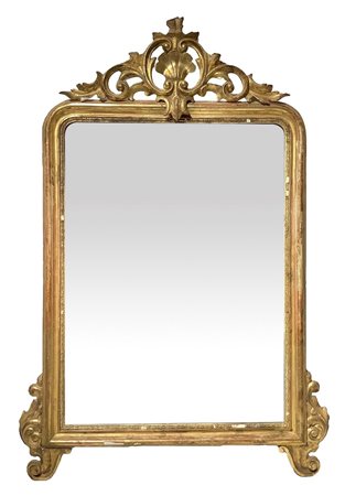 Specchiera con cimasa