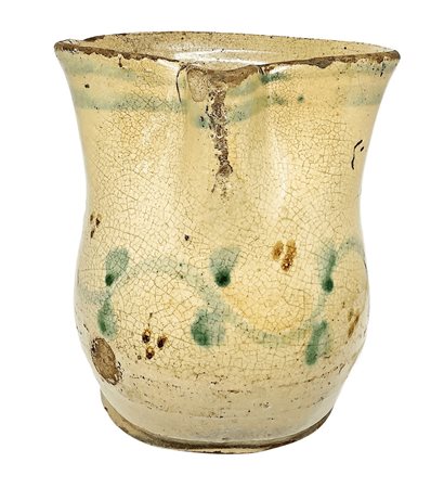 Cannata in maiolica di Caltagiorone.