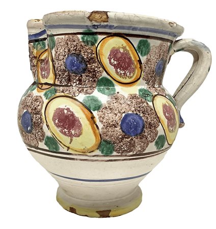 Cannata in maiolica di Caltagirone.