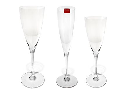 Baccarat, servizio bicchieri Dom Perignon.