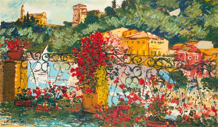 MICHELE CASCELLA (1892-1989) - Senza Titolo (Portofino)