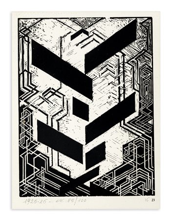 FRANK KUPKA (1871-1957) - Quatre histoires de Blanc et Noir. Tavola 23, 1926