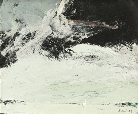 PIERO GIUNNI (1912-2000) - Natura drammatica, 1968