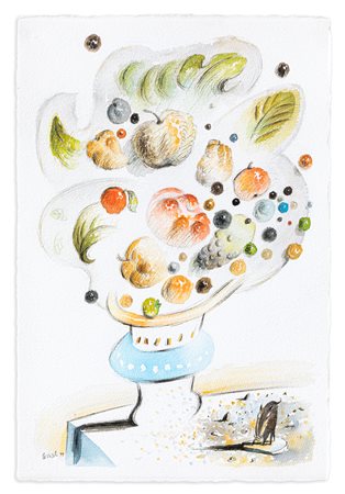 TULLIO PERICOLI (1936) - Senza Titolo, 1999