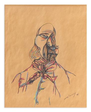 GIANNI DOVA (1925-1991) - Senza Titolo, 1966