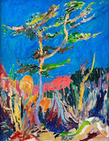 PIERO GIUNNI (1912-2000) - Il Pino, 1952