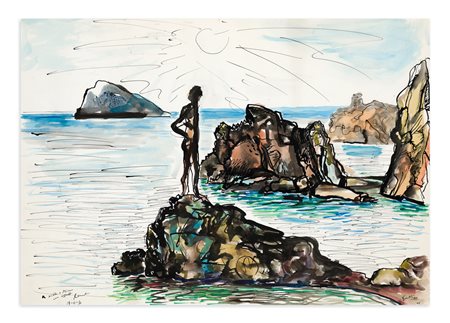 RENATO GUTTUSO (1911-1987) - Senza Titolo