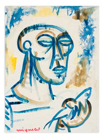 GIUSEPPE MIGNECO (1908-1997) - Senza Titolo