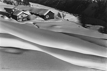 Riccardo Moncalvo (1915-2008)  - Dune di neve, 1937