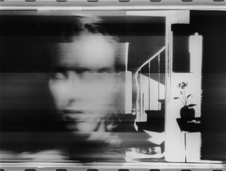 Paolo Gioli (1942)  - Volto attraverso part. di una immagine di A. Kertész, 2002