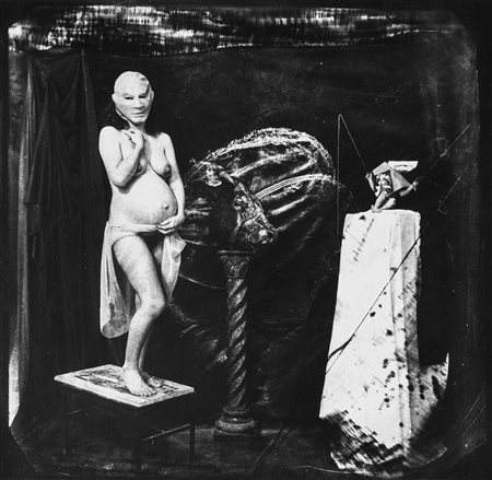Joel Peter Witkin (1939)  - Venus, Pan and Time, 1984