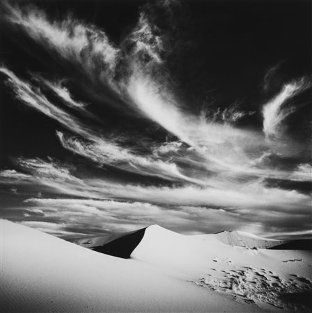 Michael Kenna (1953)  - Desert clouds, study 2, Merlonga, Morocco, 1996