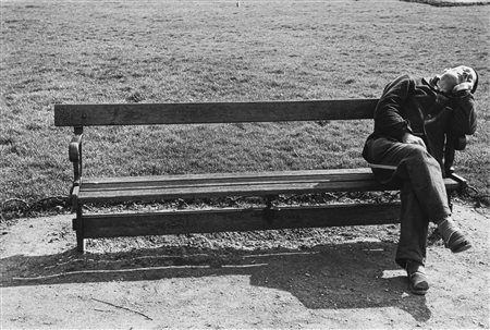 Louis Stettner (1922-2016)  - Paris, Jardin des Tuileries, 1951