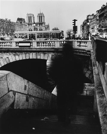 Louis Stettner (1922-2016)  - Paris, Notre Dame, 1991