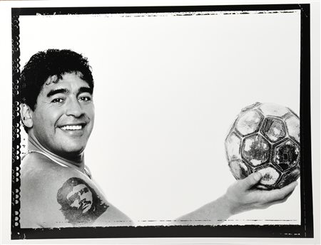 Fabrizio Fenucci MARADONA stampa fotografica su carta Fine Art Hannemόle...