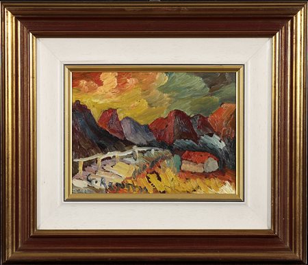 Giuseppe Ragogna, Paesaggio, 1984