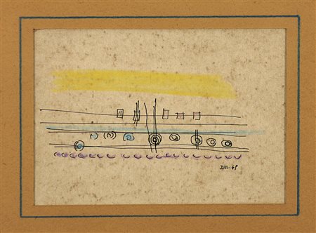 Diego Mazzonelli, Senza titolo, 1969