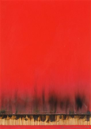 Bernard Aubertin, Bruciatura, 1974