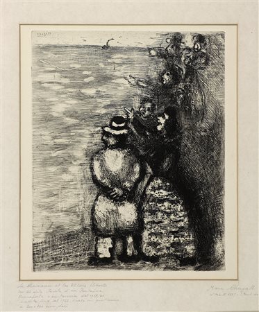 Marc Chagall, Le chameau et les Batons flottants, tav. 44, 1927/1930