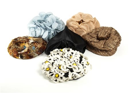 LOTTO DI 6 CAPPELLI
Anni ‘50 / Anni ‘60
