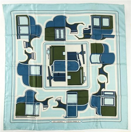 HERMES
FOULARD ‘LES COUPES’
1970