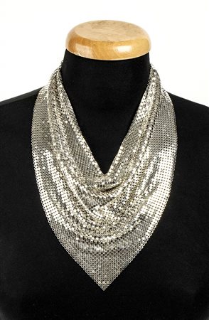 WHITING & DAVIS
COLLANA IN MAGLIA DI METALLO
Anni ‘70