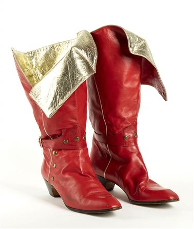 PUPI D’ANGIERI
STIVALETTO IN PELLE
Anni ‘80