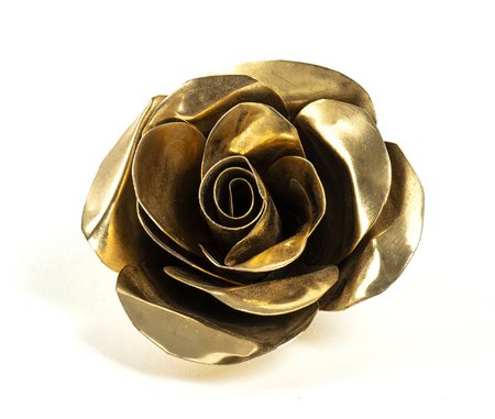 SHARRA PAGANO
SPILLA IN METALLO DORATO
Anni ‘80