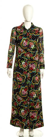 VALDITEVERE
MAXI ABITO IN CREPE DI SETA
Anni ‘70