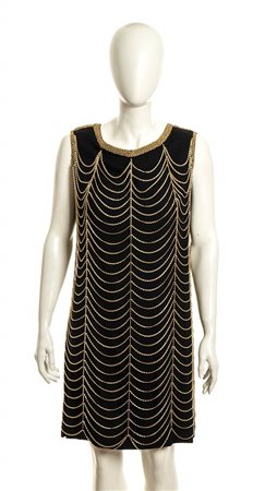 ABITO IN CREPE DI LANA NERO
Fine anni ‘60 / Inizio anni ‘70