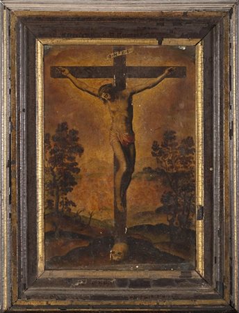 Scuola toscana del secolo XVI

Cristo in croce
Olio su tavola, cm 48,5x32
In co