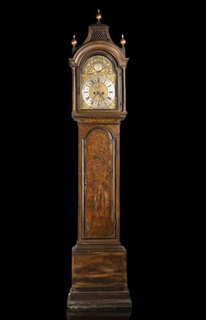 JOSEPH HOCKER

Orologio a cassalunga decorato a chinoiserie.
Mostra in ottone c