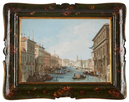 Giuseppe Bernardino Bison Venezia, veduta del Canal Grande da Palazzo Vendramin-