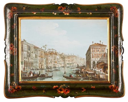 Giuseppe Bernardino Bison Venezia, Veduta con il Canal Grande da palazzo Michiel