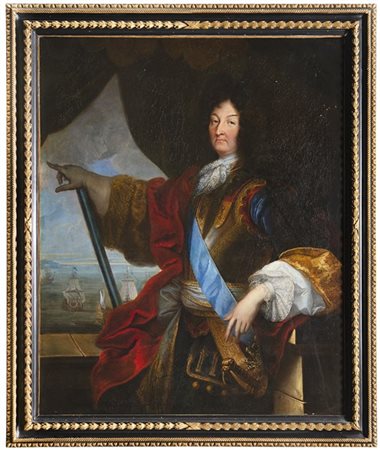 Maestro francese dell'inizio del secolo XVIII

Ritratto di Luigi XIV
Olio su te