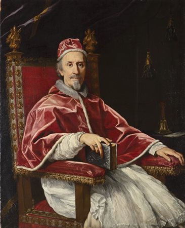 Carlo Maratta (Camerano, 1625 - Roma, 1713) e bottega

Ritratto di Papa Clement