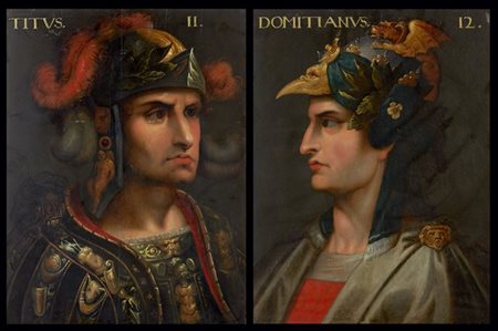 * Scuola della fine del secolo XVII - inizio XVIII

Ritratto dell'imperatore Ti