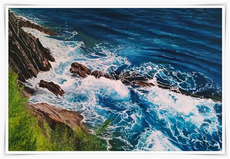  ELSA VENTURA MIGLIORINI   , SCOGLIERA DI QUINDO (GE)